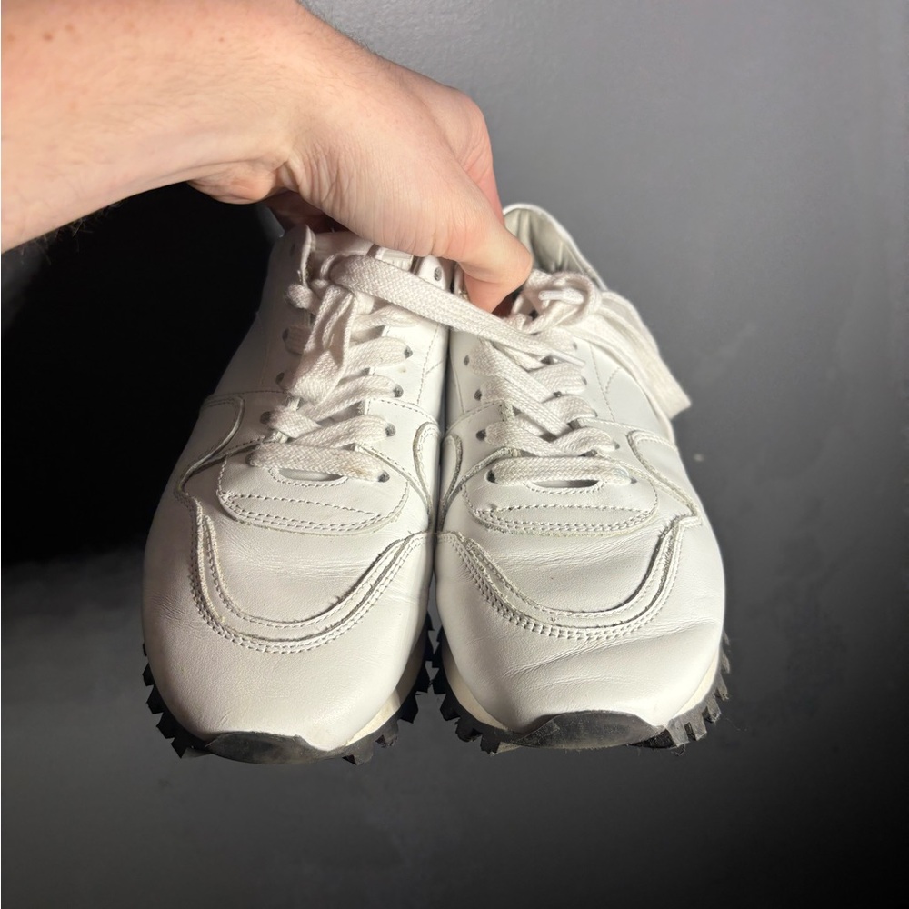 Closed Leather Made in Italy Lace Up Trainers Womens Size EU 37 - Picture 6 of 9